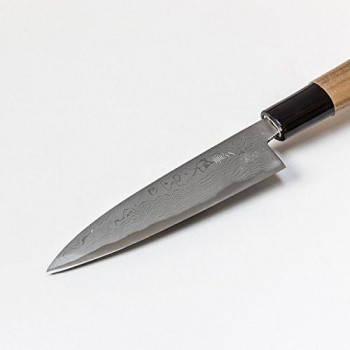 Ніж кухонний Santoku Damascus 180 мм лезо, Aogami #2, HONMAMON, фото 2