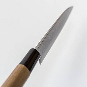 Ніж кухонний Santoku Damascus 180 мм лезо, Aogami #2, HONMAMON, фото 2