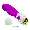 Вібромасажер із кліторальним стимулятором Pretty Love Arthur Vibrator Purple, фото 7