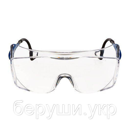 Захисні окуляри робочі 3M OX2000 із захистом від подряпин/запотівання (США)