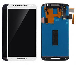 Дисплей для Motorola Moto X Style XT1570, XT1572, XT1575, модуль в зборі (екран і сенсор), оригінал Чорний