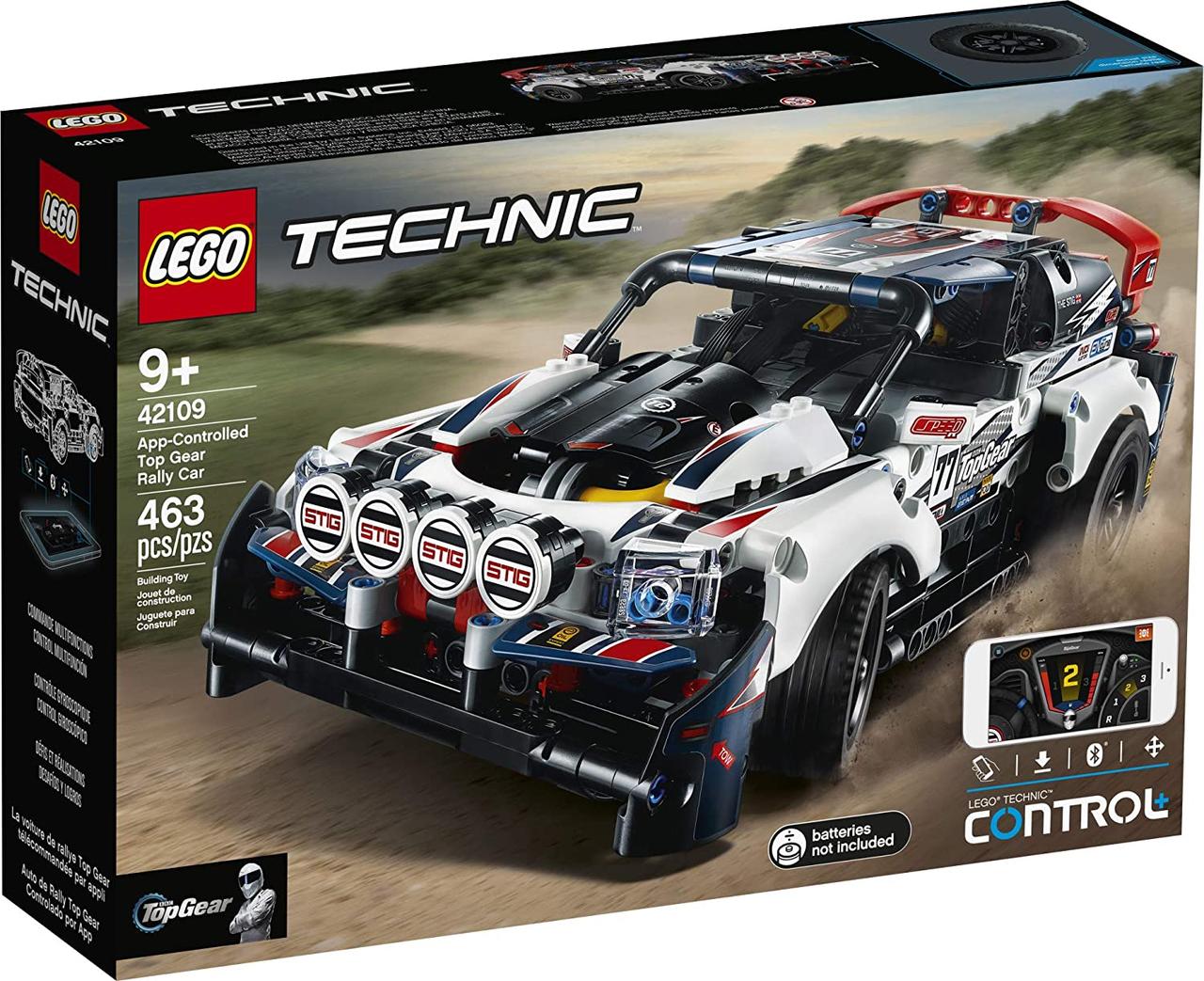 LEGO Technic Перегоновий автомобіль Top Gear на керуванні (42109)