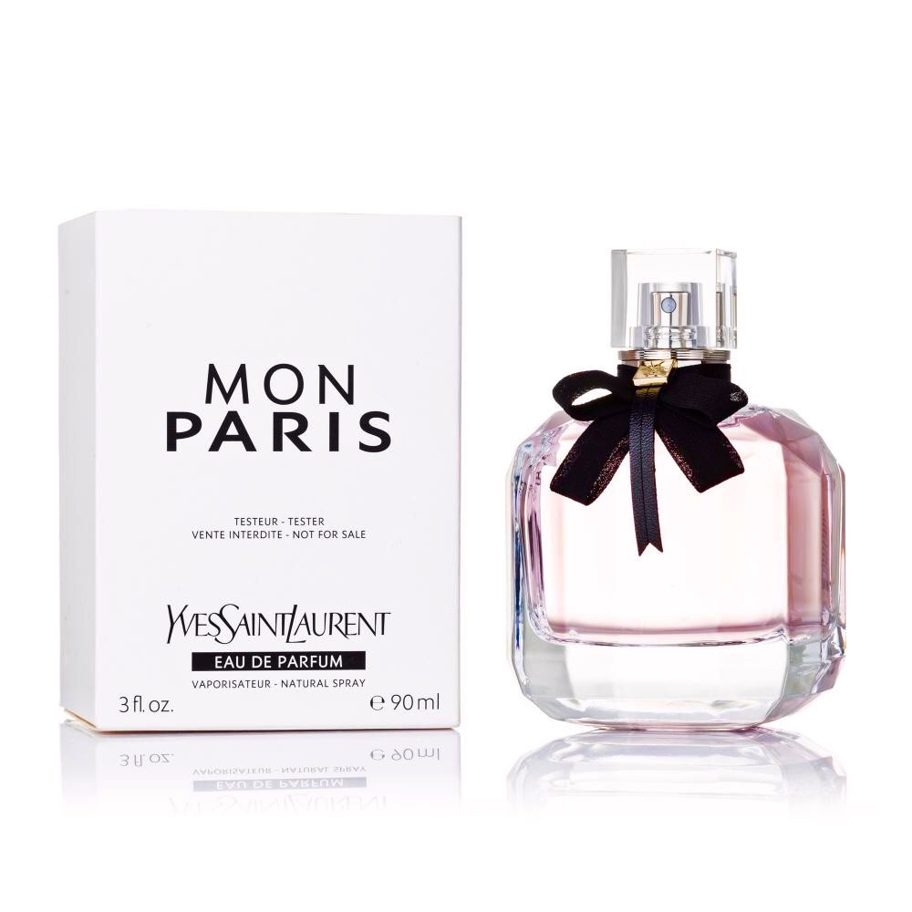 Французькі парфуми для жінок Yves Saint Laurent Mon Paris 100мл тестер оригінал, солодкий фруктовий аромат