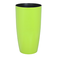 Вазон "АЛЬФА" d16*30СМ. (оливковий) об'єм 2 л