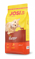 Josera JosiCat Tasty Beef полноценный корм из мяса говядины для взрослых кошек всех пород 18 кг