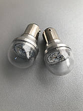 Червоні одноконтактні світлодіодні лампи 6W 2 шт.