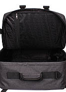 Рюкзак-сумка для ручної поклажі PoolParty Cabin (сірий-помаранчевий) - МАУ, фото 5