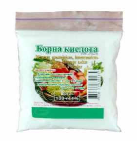Борна кислота, 0.1 кг, фото 2