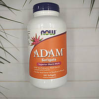 Adam Superior Men's Multi Now Foods 180 softgel вітаміни для чоловіків