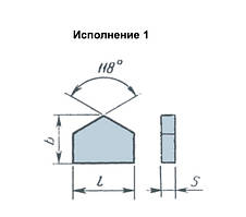 Пластини т/с тип 14 (ГОСТ 25399-90)