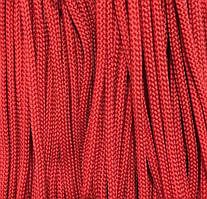 Шнур для одягу 4 мм колір червоний (уп 100 м) 115Ф