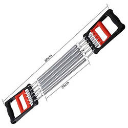 Еспандер плечовий кистьовий 2 в 1 (5 пружин) Cima