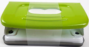 Діркопробивач на 10 аркушів DGG металевий корпус зелений DG-310 KNZ