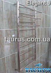 Сушарка для рушників н/ж сталь Elegant 9 перемичок + 3 полички для рушників d16 мм; Висота 950 мм; Ширина: 400