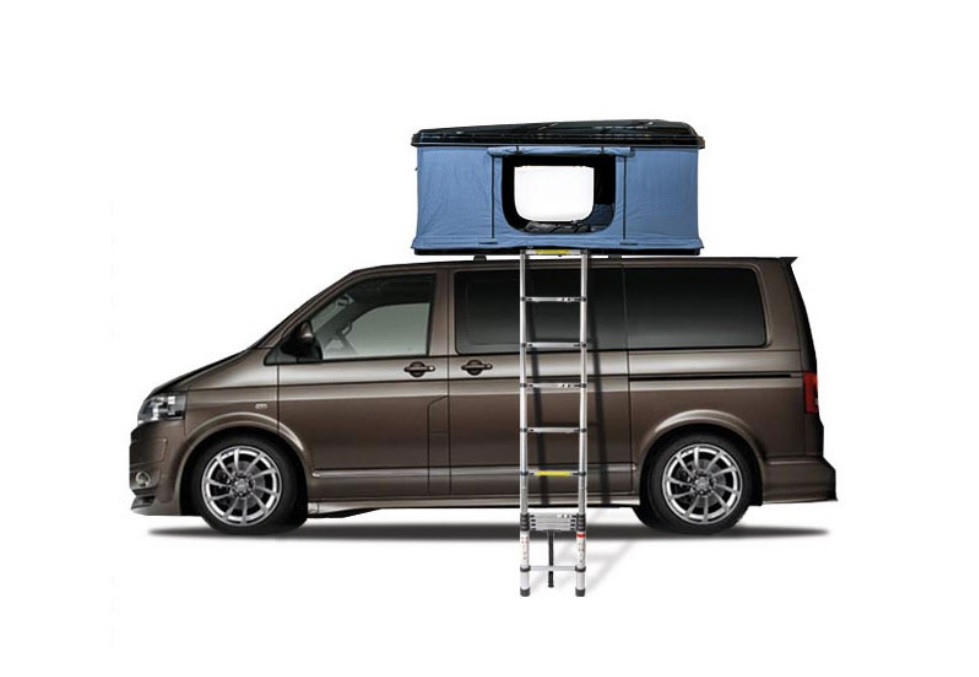 Автомобільний намет COLUMBUS білий пластик/бежева тканина 210*140см, фото 1