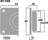 Monacor DT-75/8, фото 2