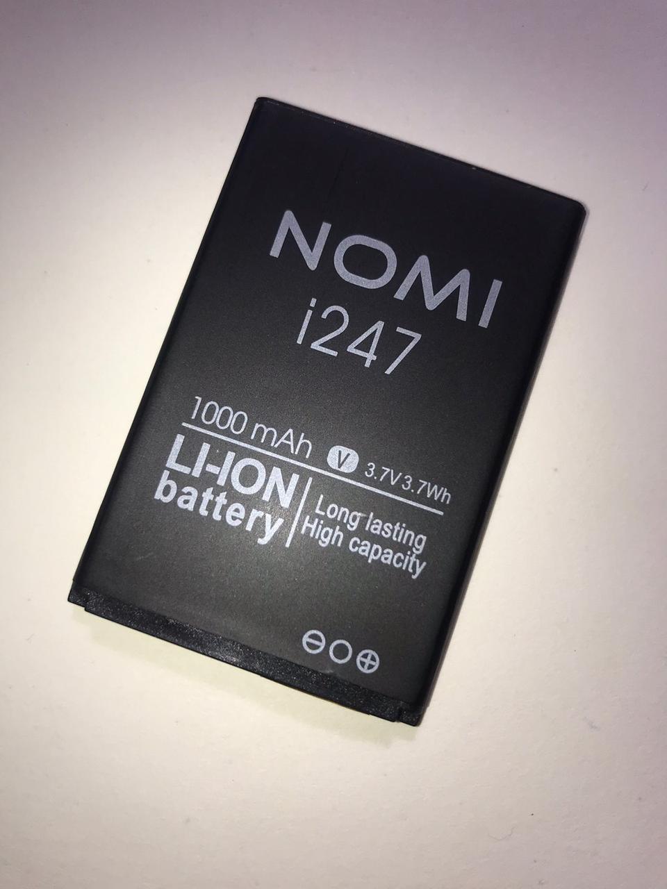 Акумулятор Nomi i247, 1000 mAh Original PRC