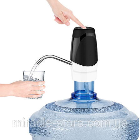 Електрична помпа для води,electric Touch ,чорна Original, фото 2