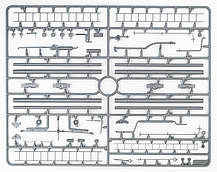 Чорнобиль #2. Пожежні (пож/машина AC-40-137A і 4 фігури, підстава діорами з фоном) ICM 35902, фото 2