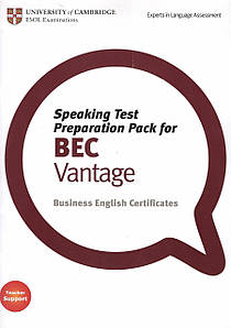Speaking test Preparation Pack for BEC Vantage