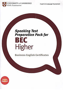 Speaking test Preparation Pack for BEC Higher