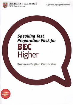 Speaking test Preparation Pack for BEC Higher