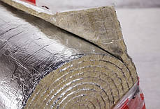 Утеплювач базальтовий для труб та димоходів Paroc Hvac Lamella Mat AluCoat 40 мм, фото 3