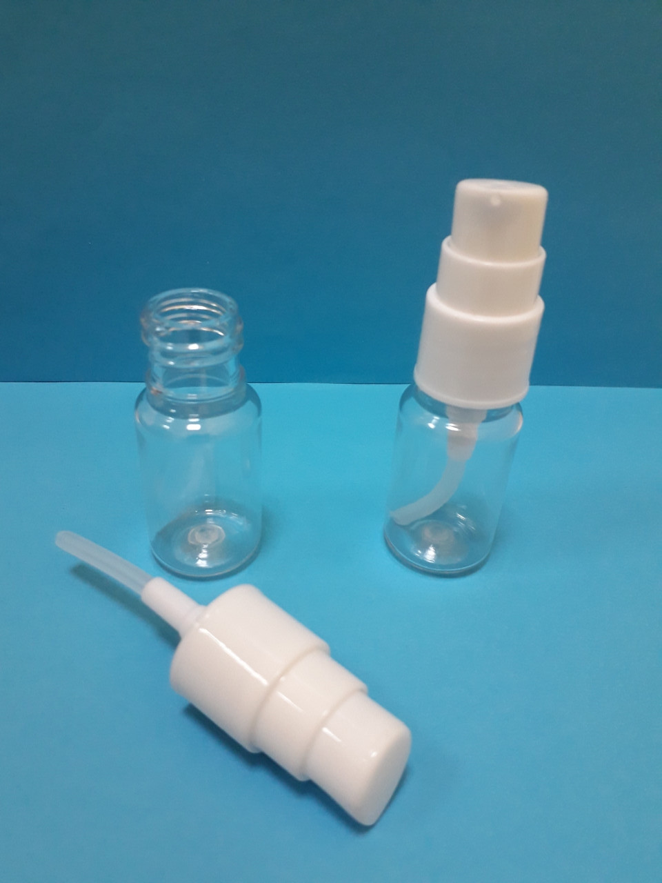 Пляшечка 10 мл дозатор прозора