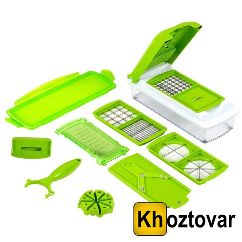 Подрібнювач-овочерізка "Найсер Дайсер" | Genius Nicer Dicer Plus, фото 1