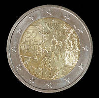 Монета Німеччини 2 євро 2019 р. 30 років падіння Берлінської стіни