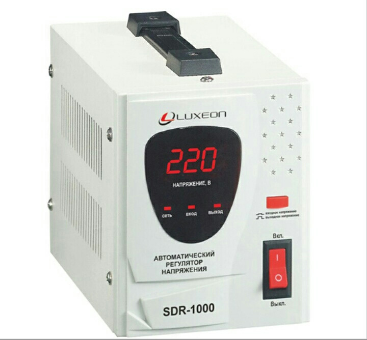 Стабілізатор напруги Luxeon SDR-1000VA, фото 1