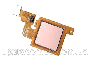 Шлейф Xiaomi Mi A1/Mi 5X з сканером відбитка пальця золотистого кольору, фото 1