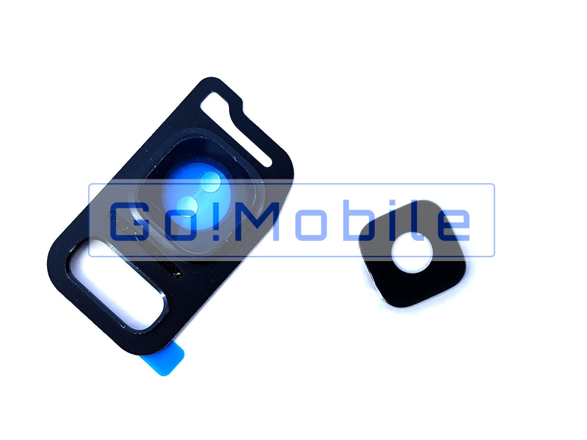 Скло камери Samsung Note 7 (N930) з рамкою чорного кольору, фото 1