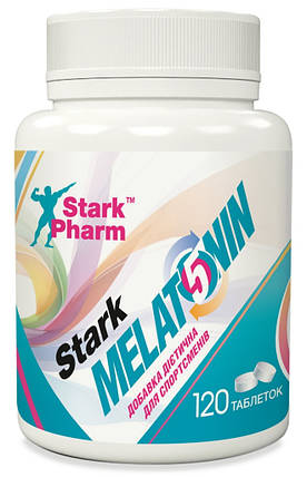 Melatonin 5 мг Stark Pharm (для гарного сну) — 120 табл, фото 2