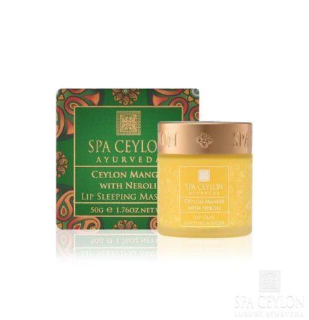 Нічна маска для губ ЦЕЙЛОНСЬКИЙ МАНГО І НЕРОЛІ, 50 грамів, фото 1