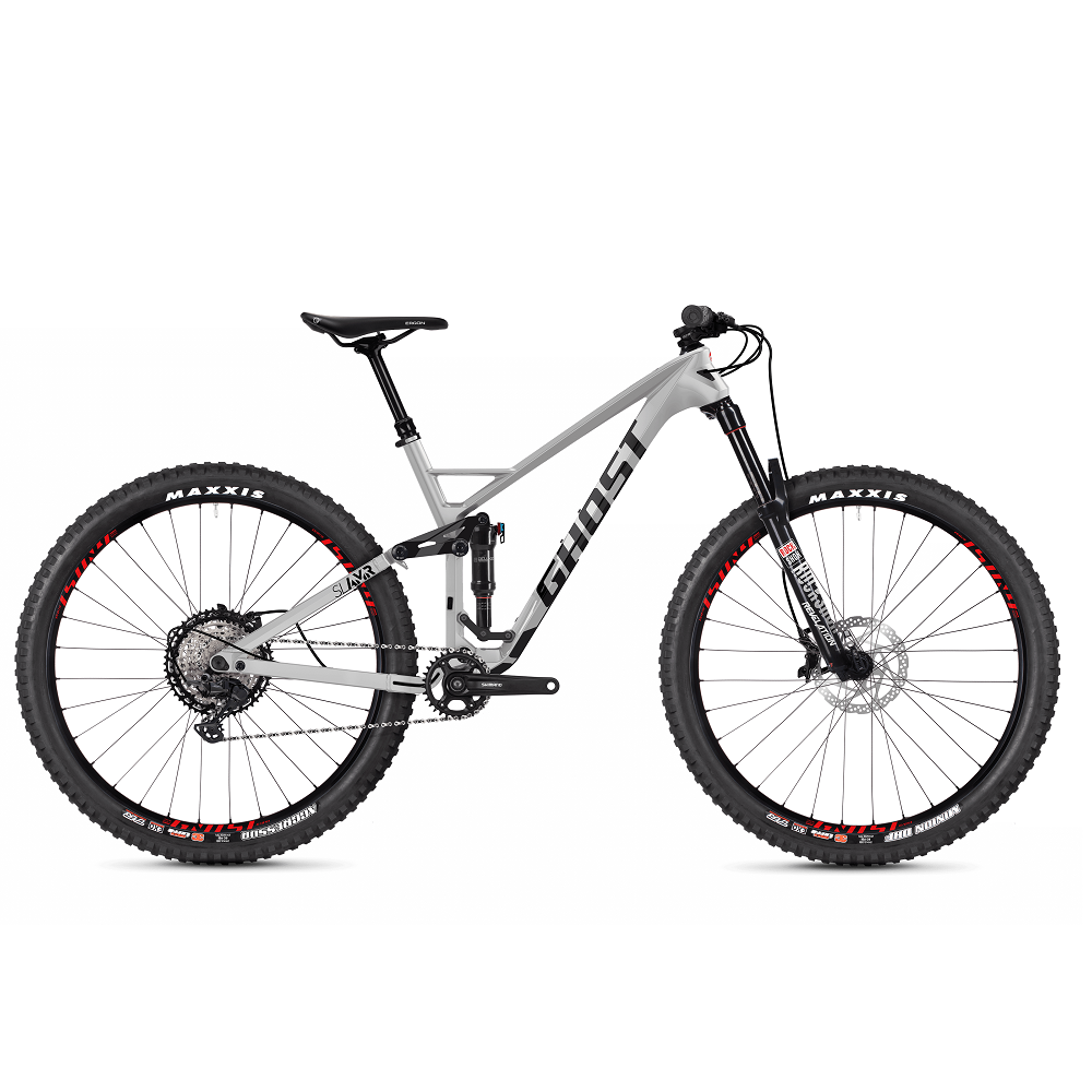 Велосипед Ghost Slamr 6.9 LC Unisex 29", рама L, сріблястий іридій-чорно-червоний, 2020, фото 1