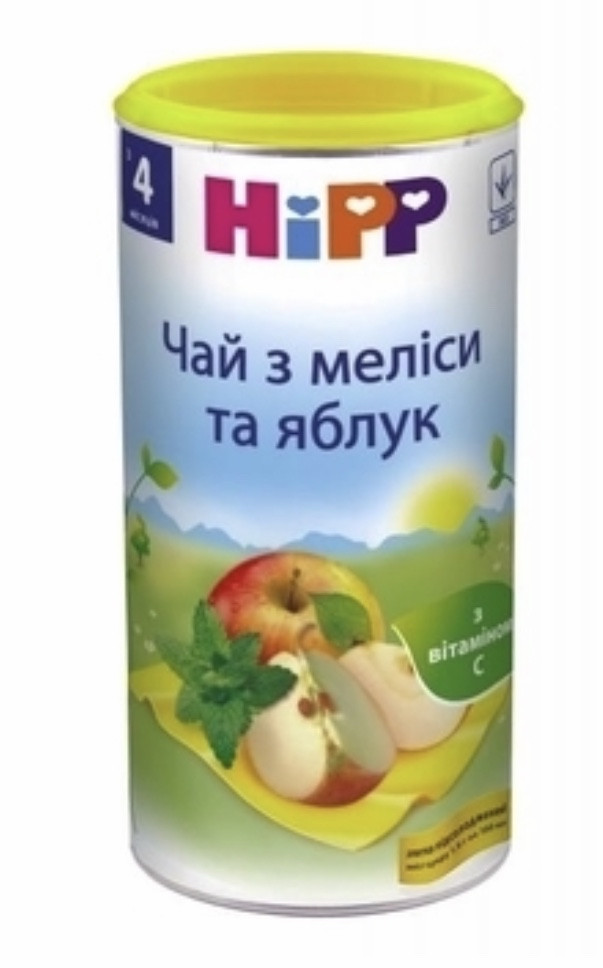Чай Hipp (Хипп) из мелисы и яблок с 4 месяцев 200 гр. - купить по ...