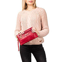Женская сумочка клатч через плечо красная JBL