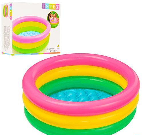 Intex Басейн 57107 NP розміром 61х22 см, об'ємом: 33 літри, від 1 до 3 років