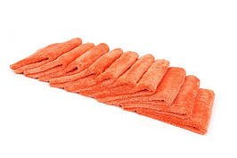 Мікрофібровий рушник плюшевий - Autofiber Korean Plush 40х40 см. 470 gsm помаранчевий (TPK470OE)