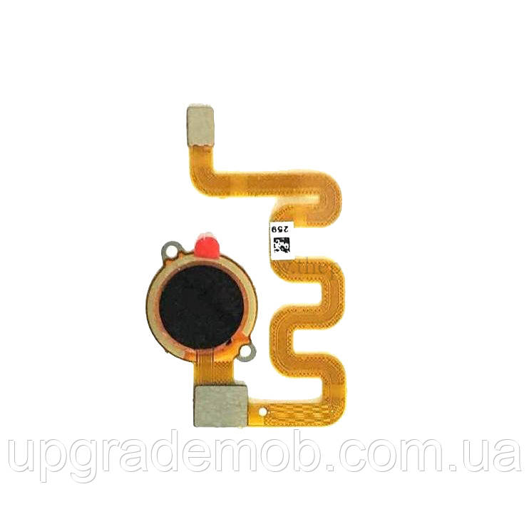 Шлейф Xiaomi Mi A2 Lite /Redmi 6 Pro з сканером відбитка пальця чорного кольору