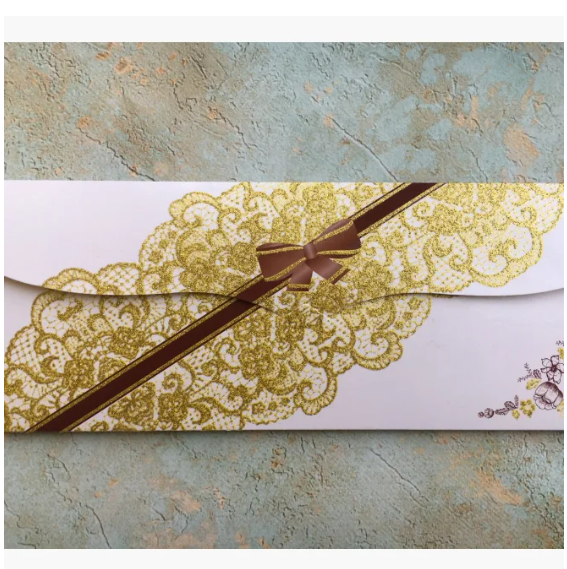 🔥 Топ! Симпатичне запрошення на весілля 10х25 см, для Гості, No0223