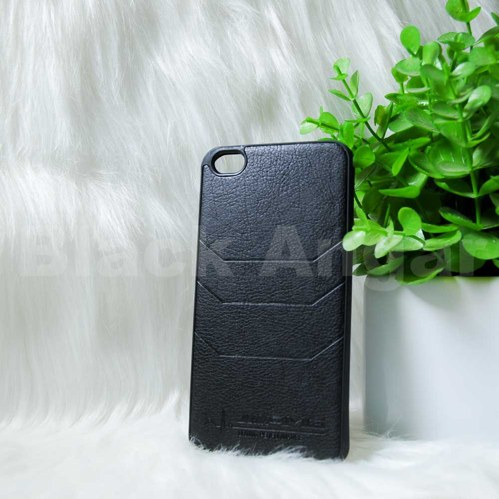Чохол шкіра Xiaomi Redmi GO "AMG" Чорний (black)