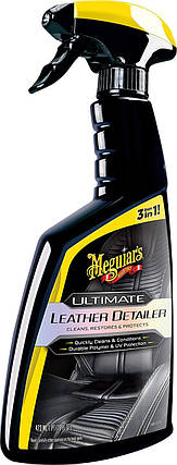 Спрей 3 в 1 для догляду за шкіряним салоном - Meguiar's Ultimate Leather Detailer 473 мл. (G201316), фото 1