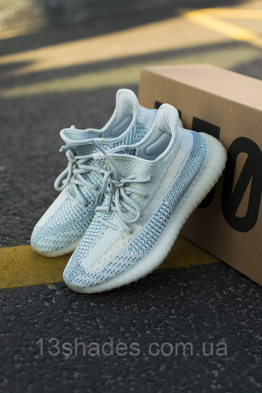 Жіночі кросівки yeezy boost 350 V2 Cloud White  Київ