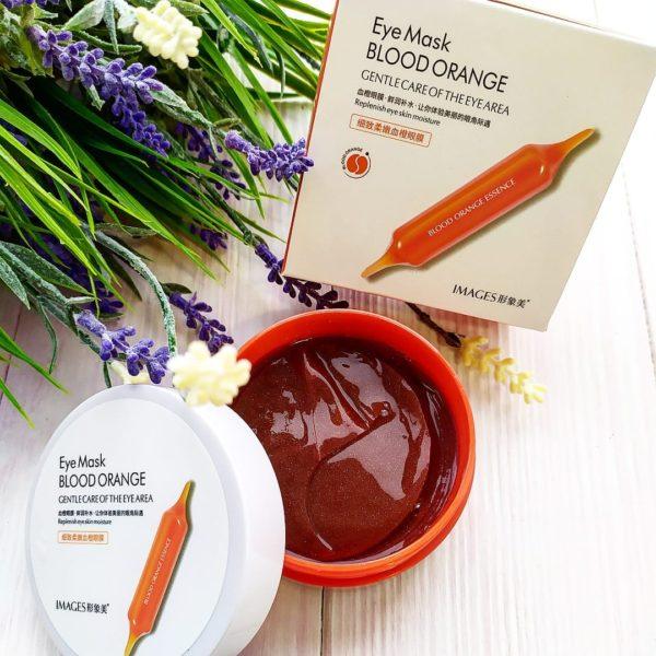 Гідрогелеві патчі з екстрактом апельсина Юдзу IMAGES Blood Orange Essence, 60шт