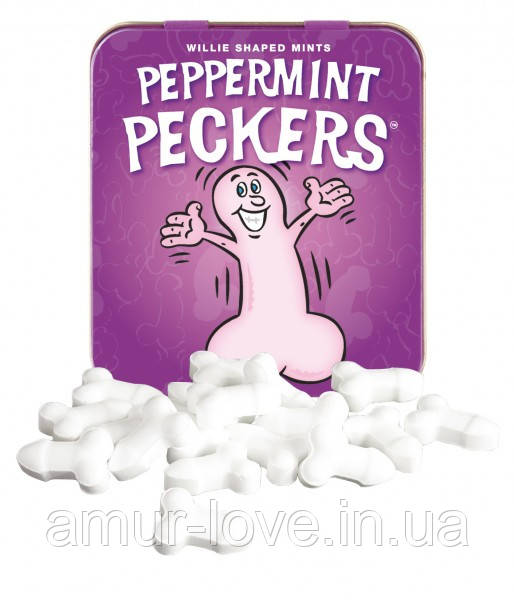 Цукерки Peppermint Peckers, 45 г, фото 1