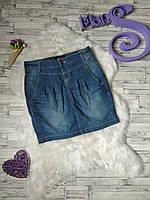 Джинсовая юбка Denim женская синяя Размер 44 S