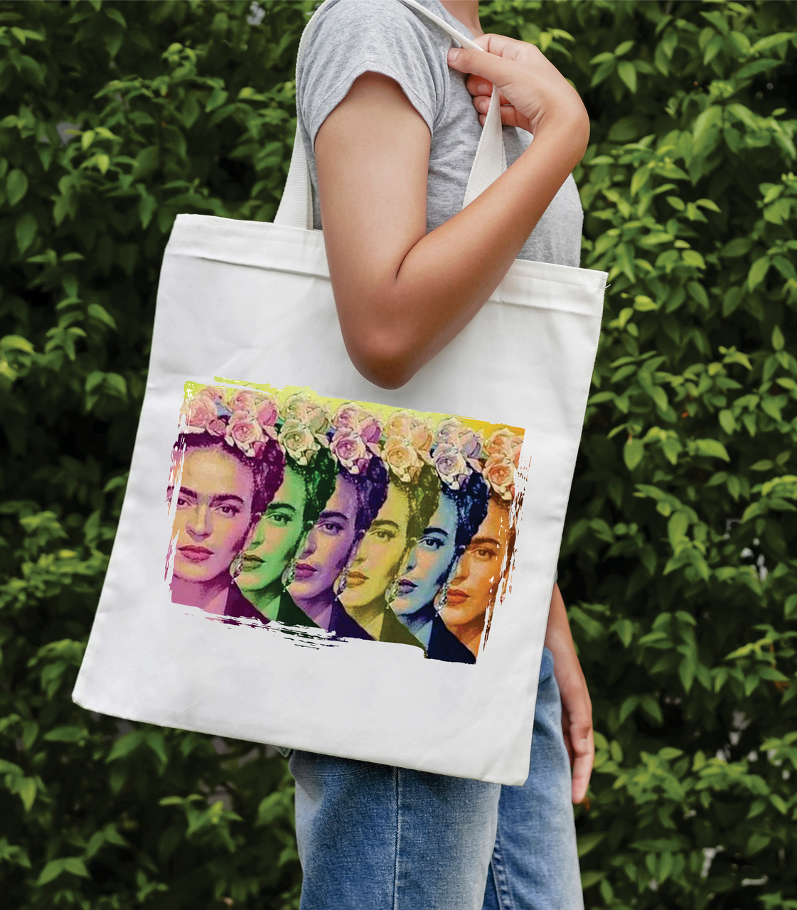 Сумка-шопер із принтом Frids, фото 1