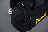 Спортивна чоловіча сумка EVERLAST YELLOW для тренувань і залу, фото 3